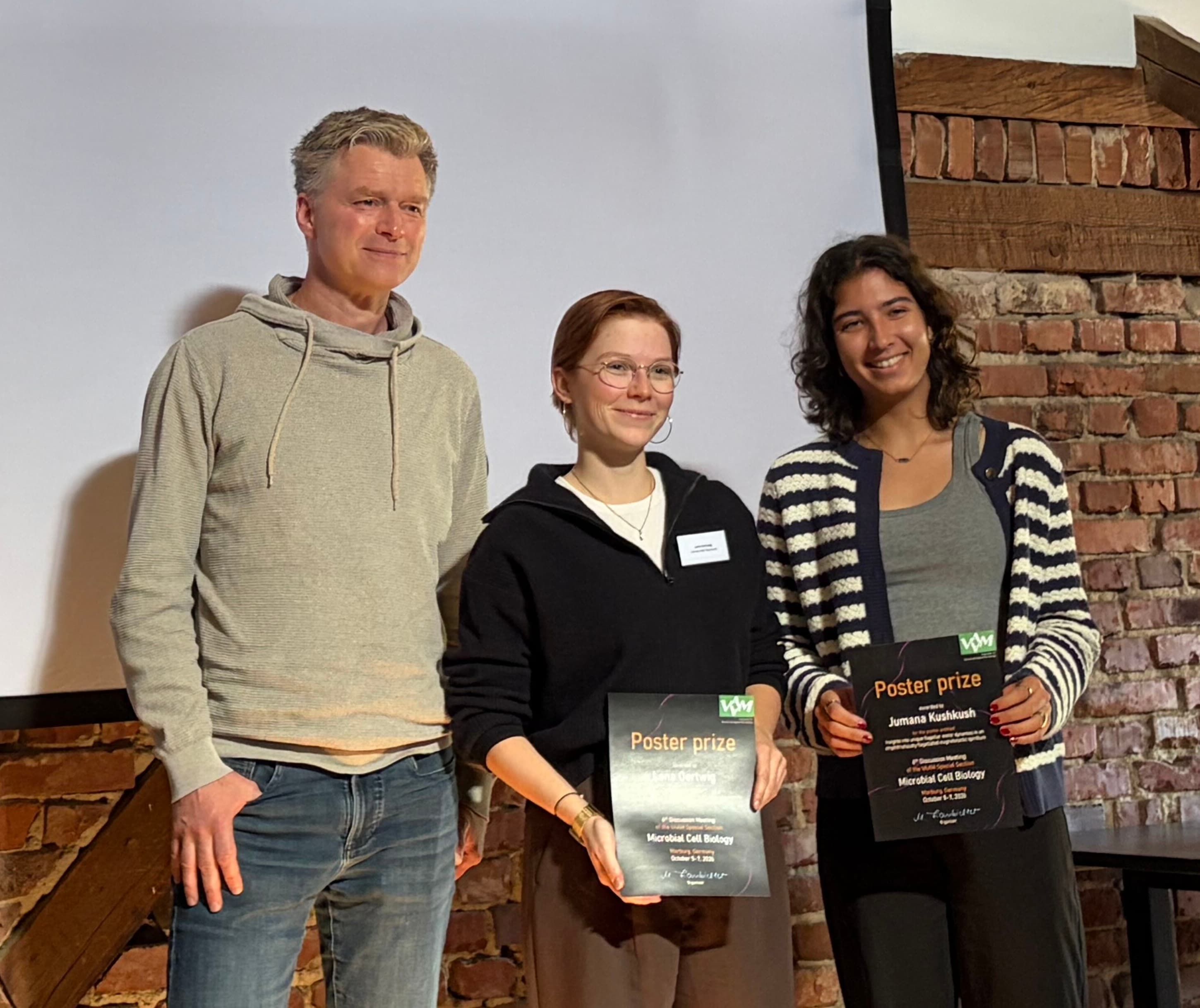Jumana wins best poster prize